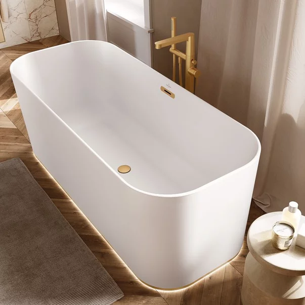 Furtun de dus Villeroy&Boch Universal auriu periat 120 cm picture - 4