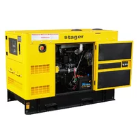 Generator insonorizat Stager YDY15S-E diesel monofazat 15kW, 57A, 1500rpm