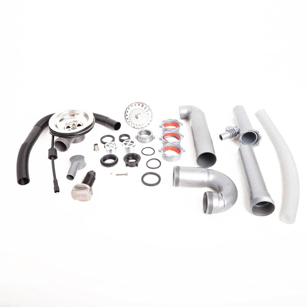 Kit sistem scurgere Franke finisaj inox lucios pentru chiuvete cu 1 cuva Bucatarie > Chiuvete bucatarie > Accesorii chiuvete > Noutati Franke