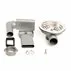 Kit sistem scurgere Franke pentru chiuvete cu 1 cuva ventil 3 1/2 inch finisaj inox lucios picture - 1