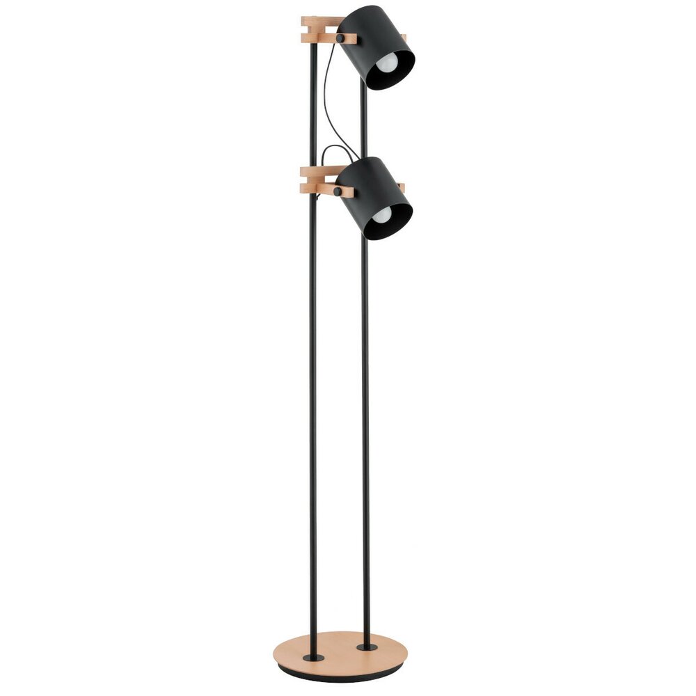 Lampadar Alfa Fortis 2 negru/maro