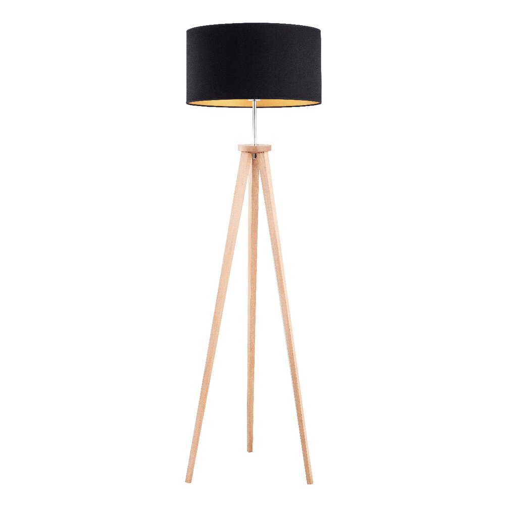 Lampadar Alfa Goldi 1 negru/maro