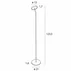 Lampadar Maxlight Ibiza LED 3000K cu finisaj negru picture - 3