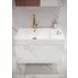 Lavoar alb pe mobilier Cersanit Inverto 80 cm Dreapta picture - 6