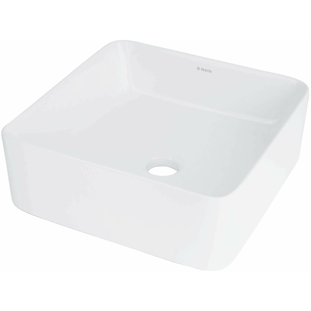 Lavoar ceramica Deante Jasmin alb 34,5x34,5 cm