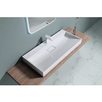 Lavoar din compozit pe blat Rune Garm 100 cm