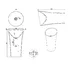 Lavoar freestanding din compozit Rune Baugi 51 cm picture - 2