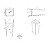 Lavoar freestanding din compozit Rune Mani 40 cm picture - 2