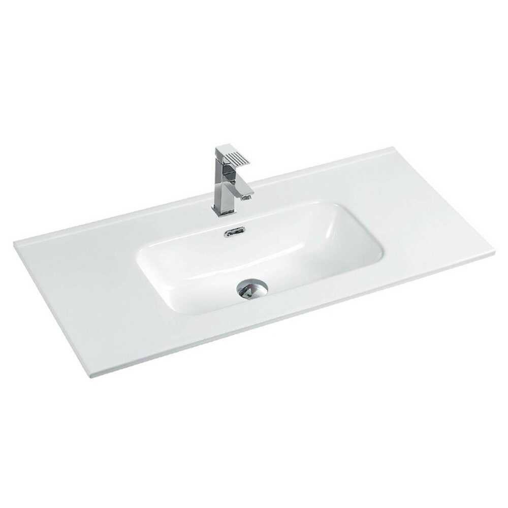 Lavoar incastrat alb Fluminia Siena-100 101 cm