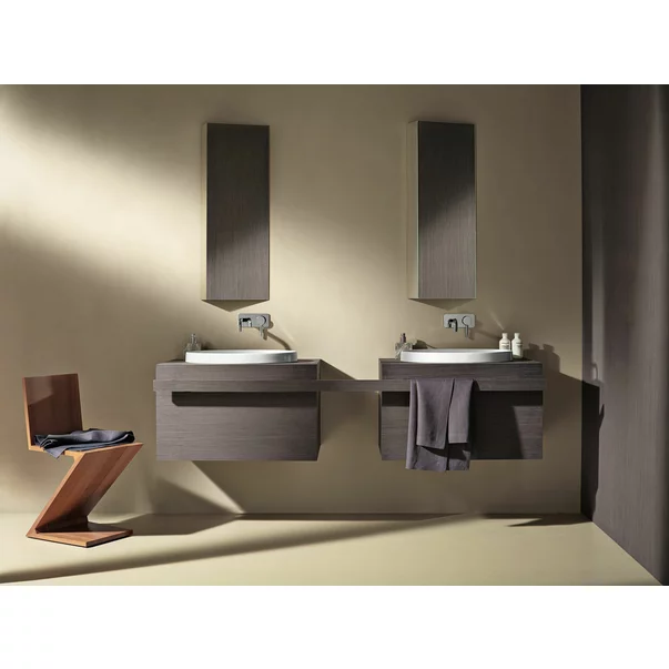 Lavoar incastrat Geberit Variform 50 cm fara orificiu preaplin oval picture - 2