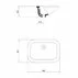 Lavoar incastrat/sub blat Gala Nexus 56x40 cm picture - 4