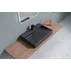 Lavoar negru din compozit pe blat Rune Garm 70 cm picture - 1
