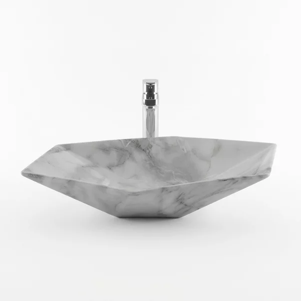 Lavoar pe blat stil granit Rune Kari 63.5 cm 5940541330363