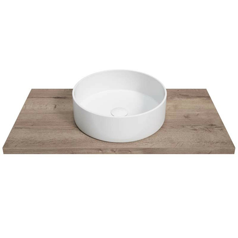 Lavoar pe blat alb Defra Bolia 41 cm