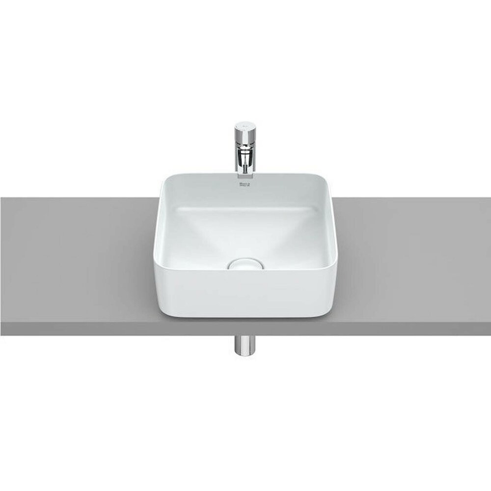 Lavoar pe blat alb Roca Inspira 37 cm