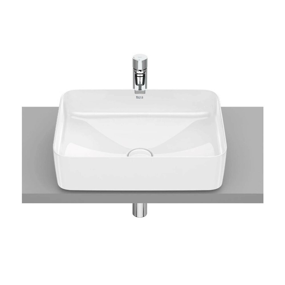 Lavoar pe blat alb Roca Inspira 50 cm