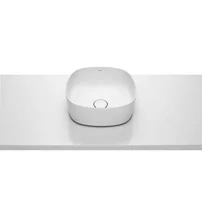 Lavoar pe blat alb Roca Inspira Soft 37 cm