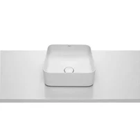 Lavoar pe blat alb Roca Inspira Square 37 cm