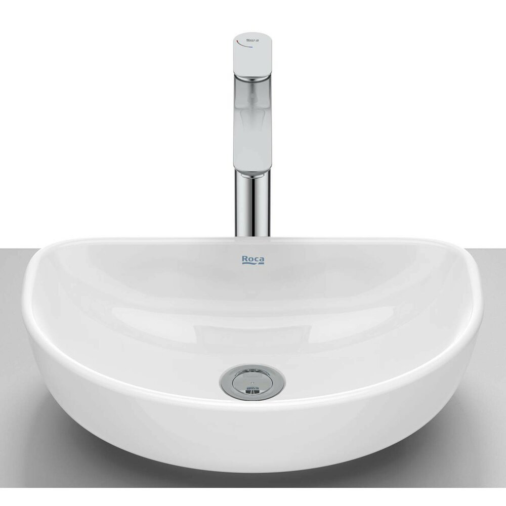 Lavoar pe blat alb Roca Optica 45 cm
