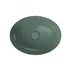 Lavoar pe blat asimetric verde mat Cersanit Larga Rocklite 50 cm picture - 1