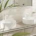 Lavoar pe blat Hansgrohe Xuniva S rotund 40 cm alb lucios picture - 4