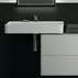 Lavoar suspendat Ideal Standard Atelier Conca 100 cm alb lucios cu orificiu baterie picture - 5