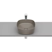 Lavoar pe blat maro mat Roca Inspira Soft 37 cm