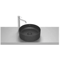 Lavoar pe blat negru mat Roca Terra 39 cm