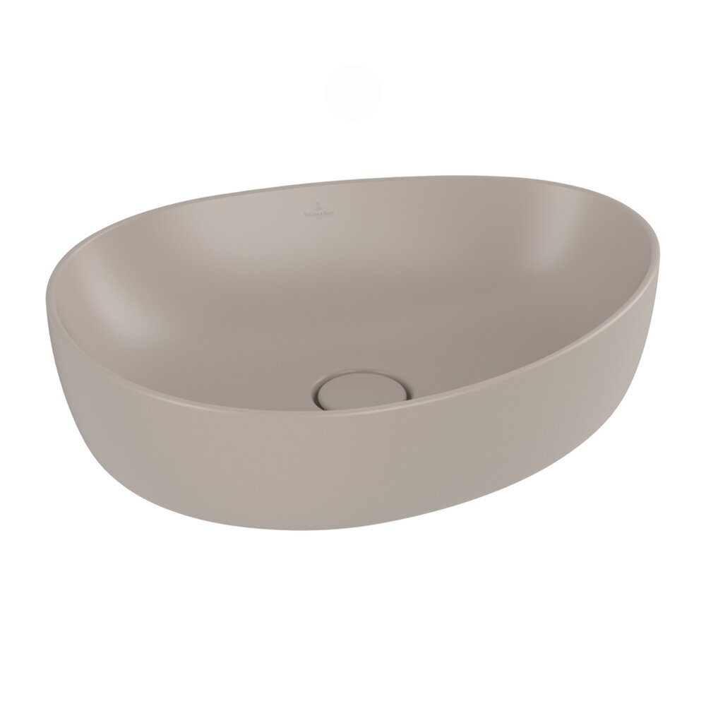 Lavoar pe blat Villeroy&Boch Antao TitanCeram Almond CeramicPlus 51x40 cm