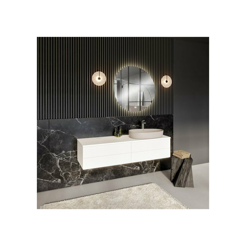 Lavoar pe blat Villeroy&Boch Antao TitanCeram Almond CeramicPlus 65x40 cm