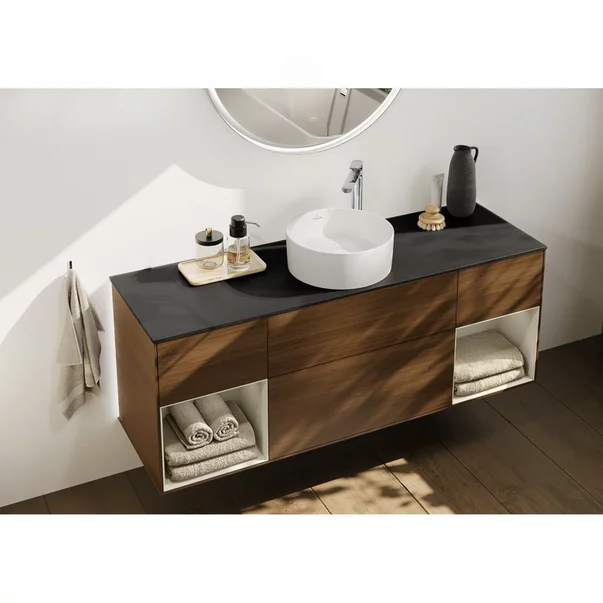 Lavoar pe blat Villeroy&Boch Collaro TitanCeram alb Alpin CeramicPlus 40 cm picture - 9