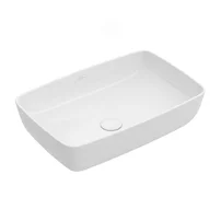 Lavoar pe blat Villeroy&Boch Collaro TitanCeram alb Alpin CeramicPlus 58x39 cm
