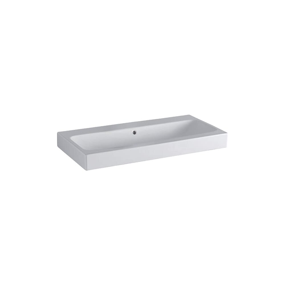 Lavoar pe mobilier Geberit Icon 90 cm fara orificiu baterie