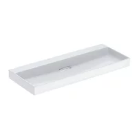 Lavoar pe mobilier Geberit One cu scurgere speciala 120 cm alb
