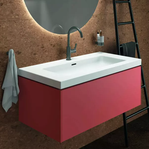 Lavoar pe mobilier Ideal Standard Atelier Extra alb mat 101 cm picture - 4