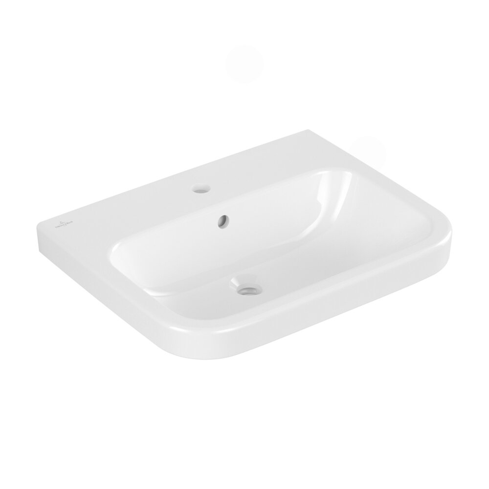 Lavoar pe mobilier Villeroy&Boch Architectura alb lucios 60x47 cm alb - White Alpin CeramicPlus
