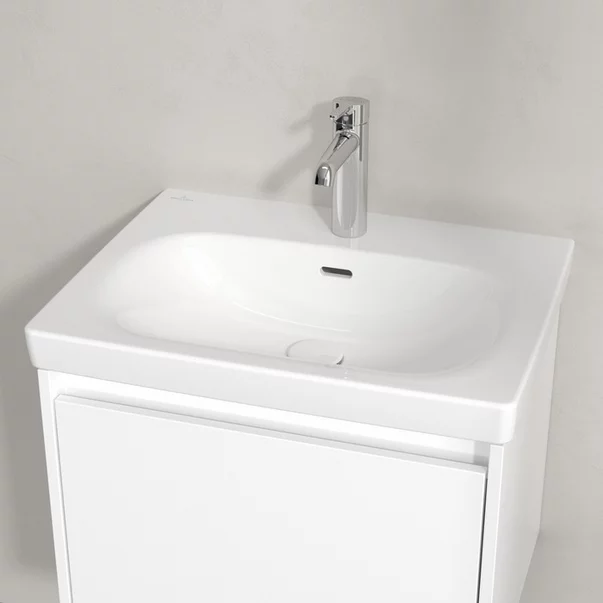 Lavoar pe mobilier Villeroy&Boch Skyla alb lucios 60x46 cm alb Alpin picture - 3