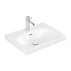 Lavoar pe mobilier Villeroy&Boch Skyla alb lucios 60x46 cm alb Alpin picture - 4