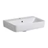 Lavoar suspendat Geberit Selnova Compact alb cu orificiu baterie picture - 1