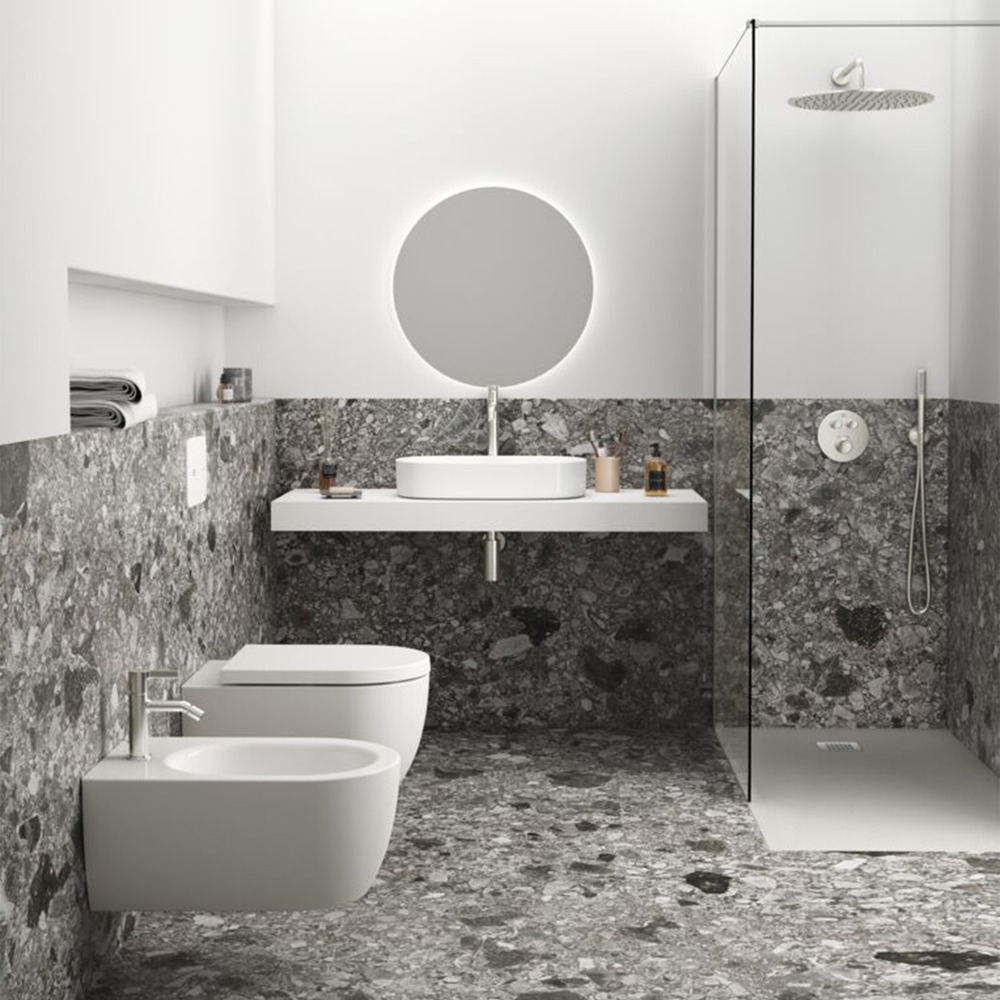 Lavoar suspendat Ideal Standard Atelier Linda-X alb lucios 50 cm cu orificiu baterie