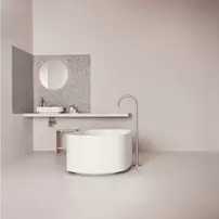 Lavoar suspendat Ideal Standard Atelier Linda-X cu orificiu preaplin 50 cm alb lucios