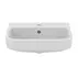Lavoar suspendat Ideal Standard i.life B alb lucios SmartGuard 45 cm cu orificiu baterie si preaplin picture - 11