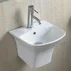 Lavoar suspendat Inter Ceramic dreptunghiular alb lucios 35.5 cm picture - 1