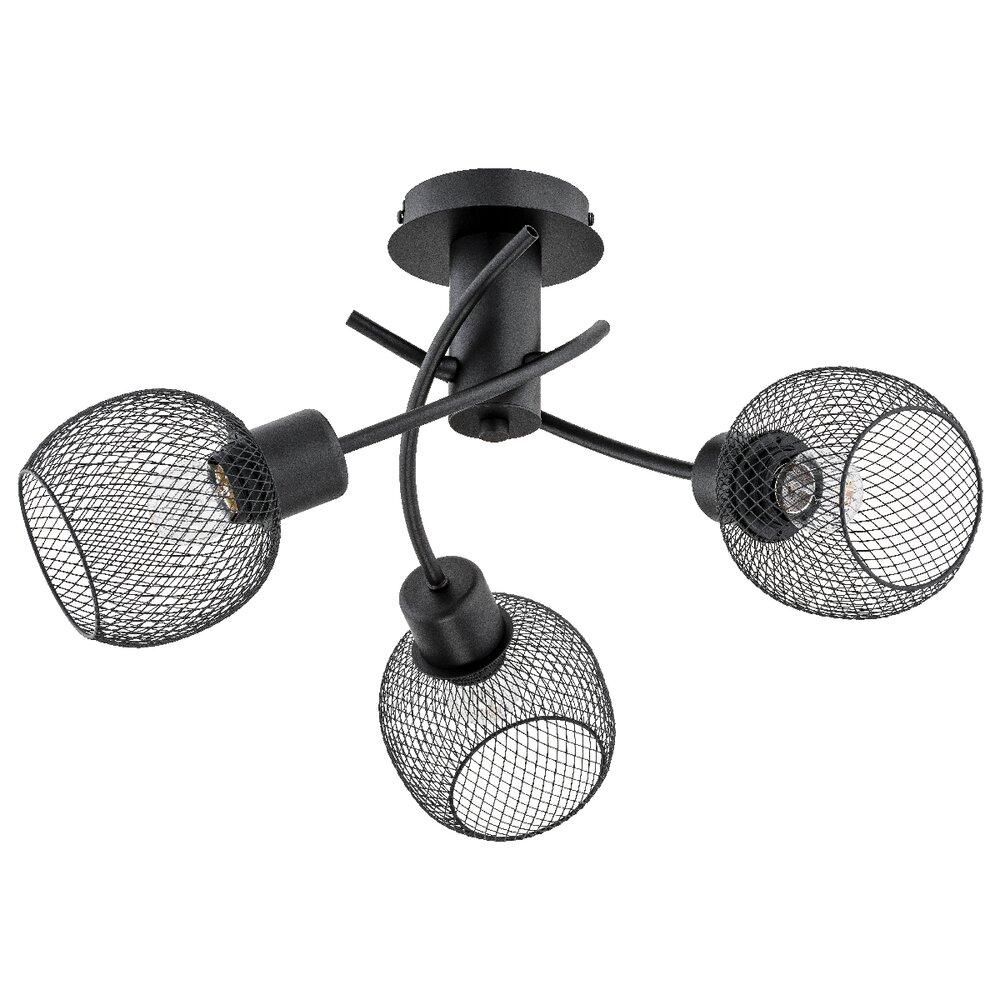 Lustra Alfa Watsa 3 negru