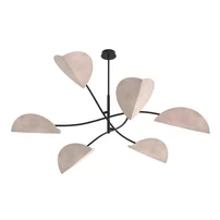Lustra Emibig Lotus 6 BL negru-gri E14