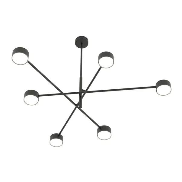 Lustra Emibig Natsu 6 BL negru mat LED GX53 picture - 4