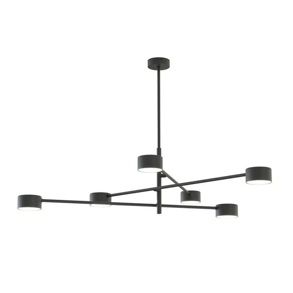 Lustra Emibig Natsu 6 BL negru mat LED GX53 picture - 5