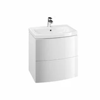Dulap suspendat pentru lavoar Cersanit Easy mdf alb 60 cm
