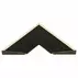 Oglinda Ars Longa Bari negru 74x134 picture - 5