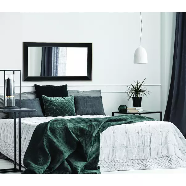 Oglinda Ars Longa Bari negru 74x134 picture - 3